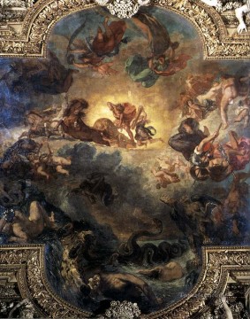 Apolo mata a Python: el romántico Eugene Delacroix Pinturas al óleo